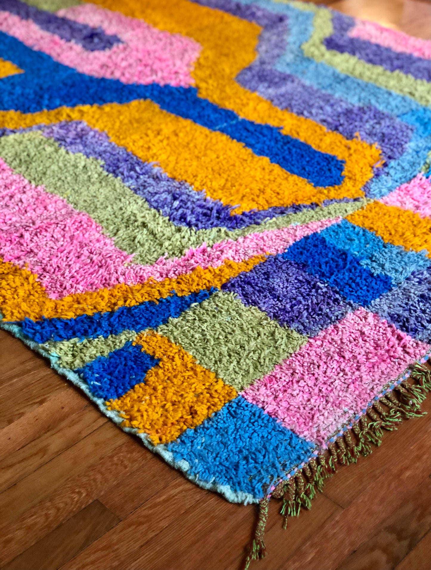 Candy Color Beni Ourain Rug