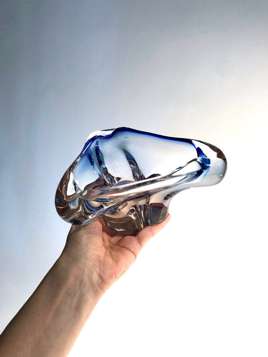 Sommerso Glass Dish